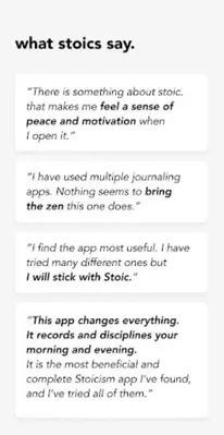 stoic. android App screenshot 0