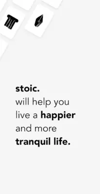 stoic. android App screenshot 2